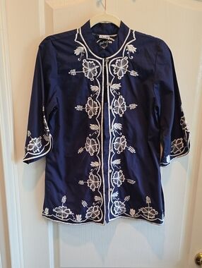 Vintage Chuchi Embroidered Top